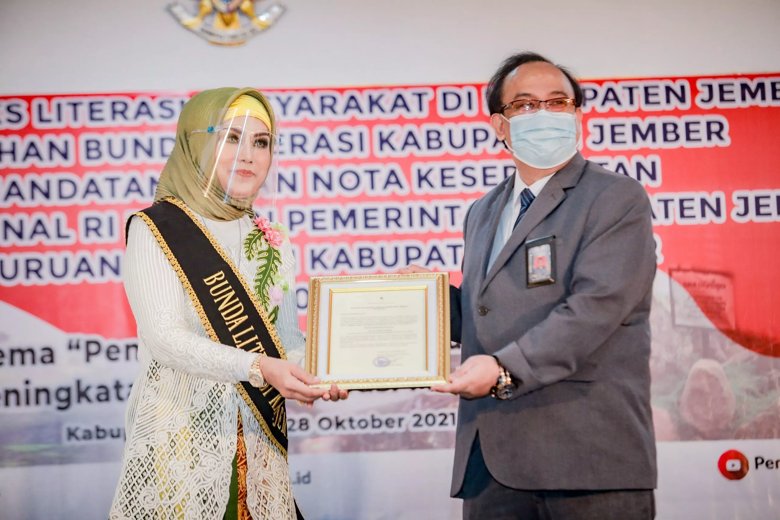 Tingkatkan Literasi Warganya Jember Kolaborasi dengan Perpusnas RI