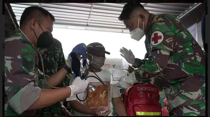 Kodam V Brawijaya Dirikan Posko Kesehatan di Lokasi Banjir Kota Batu