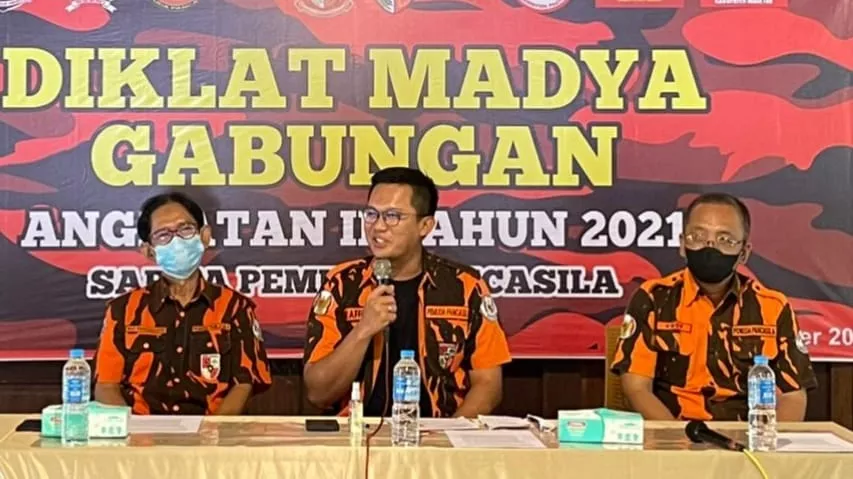Satuan Pelajar Mahasiswa Pemuda Pancasila Karisidenan Madiun Gelar Diklat Pratama