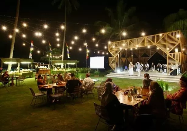 Hadir di Staycation Seru, Ipuk Beri Peluang Seniman
