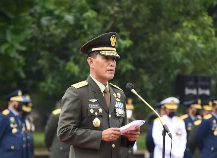 Upacara Hari Pahlawan 10 November 2021 di Mabes TNI