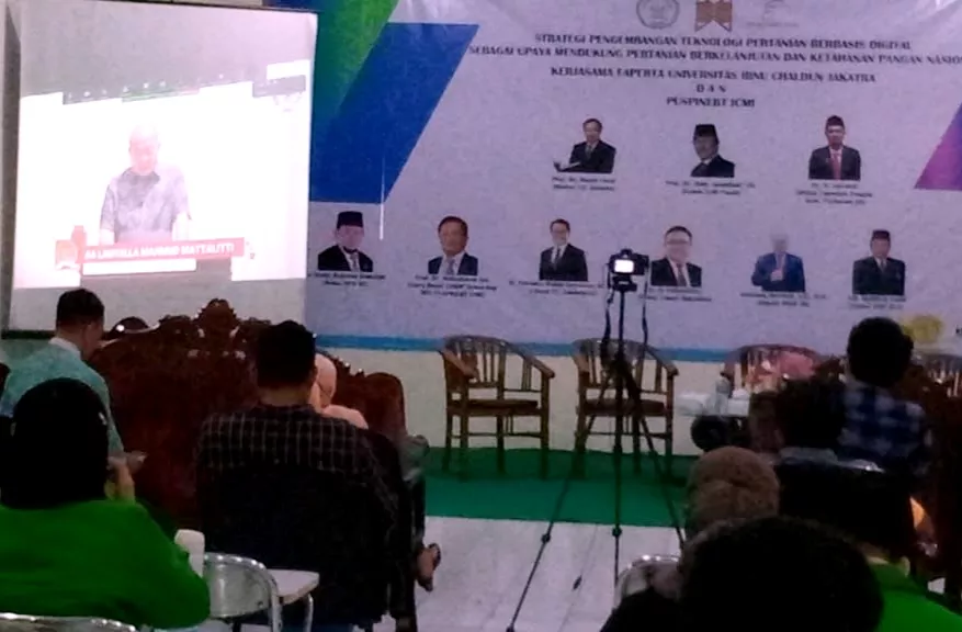Pada Webinar Agrotech di Universitas Ibnu Chaldun LaNyalla Singgung Ketahanan Pangan
