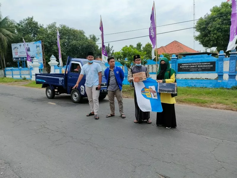 Gerakan Perduli Semeru DPK KNPI Kecamatan Sokobanah