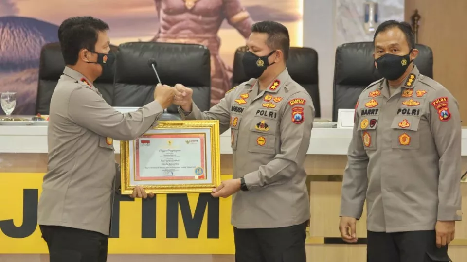 Polresta Malang Kota Raih Top 15 Inovasi Pelayanan Publik 2021 Kemenpan RB