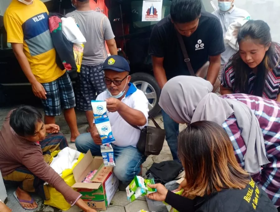 Gabungan Pengusaha Rumah Hiburan Umum, Peduli Korban Erupsi Semeru
