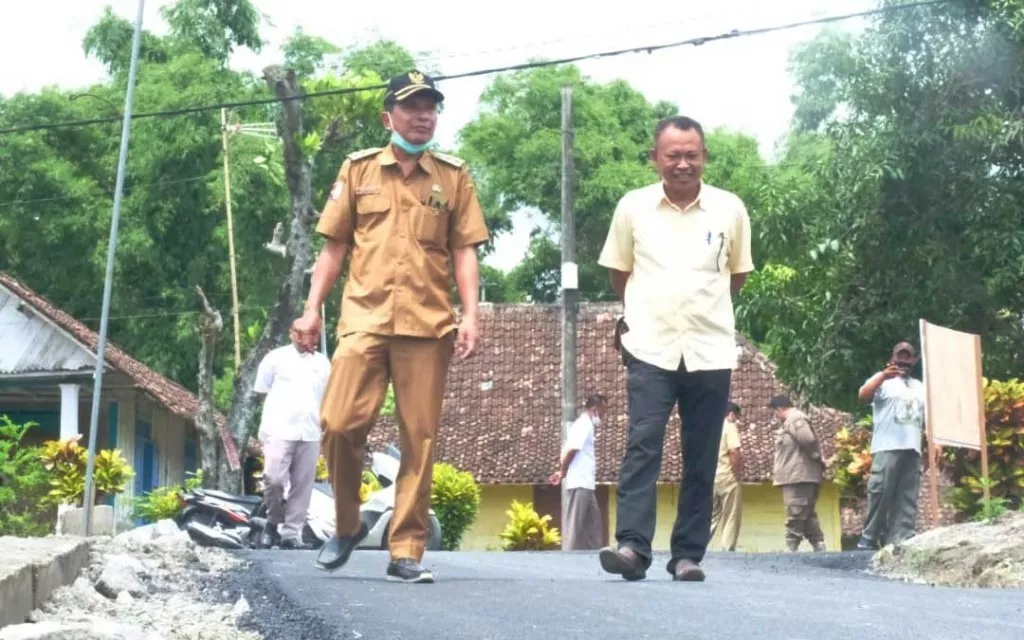 Akhir 2021, Wabup Bojonegoro Inpeksi Cek Kualitas ke Sejumlah Proyek