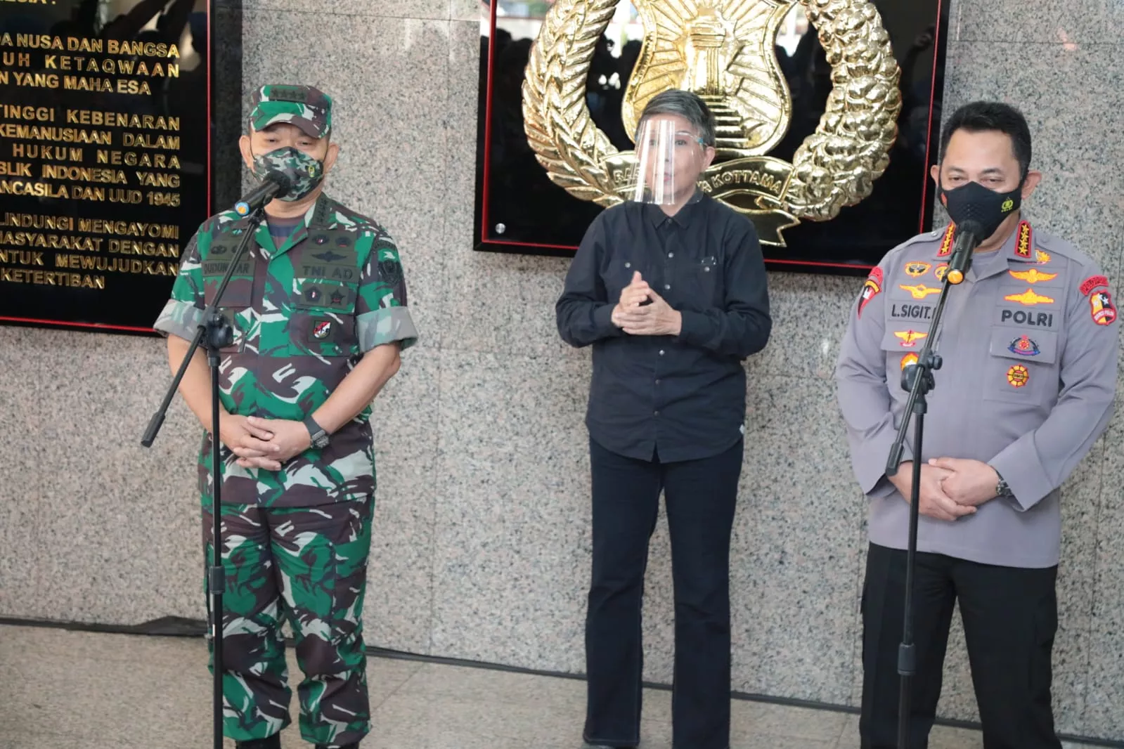 Optimalkan Sinergitas TNI - Polri, KSAD Kunjungi Kapolri