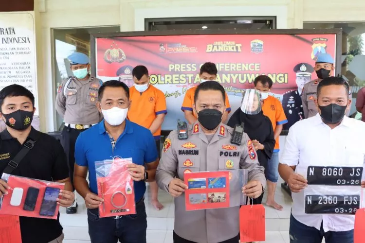 Satreskrim Polresta Banyuwangi Ringkus Peretas ATM