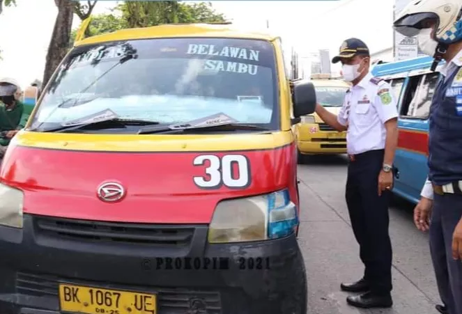 Razia di Sisingamangaraja, 4 Sopir Angkot Dinyatakan Positif Narkoba
