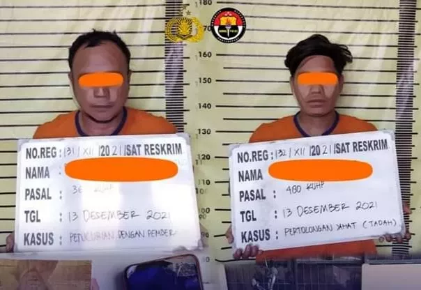 Dua Pelaku Curanmor Diringkus Satreskrim Polres Magetan