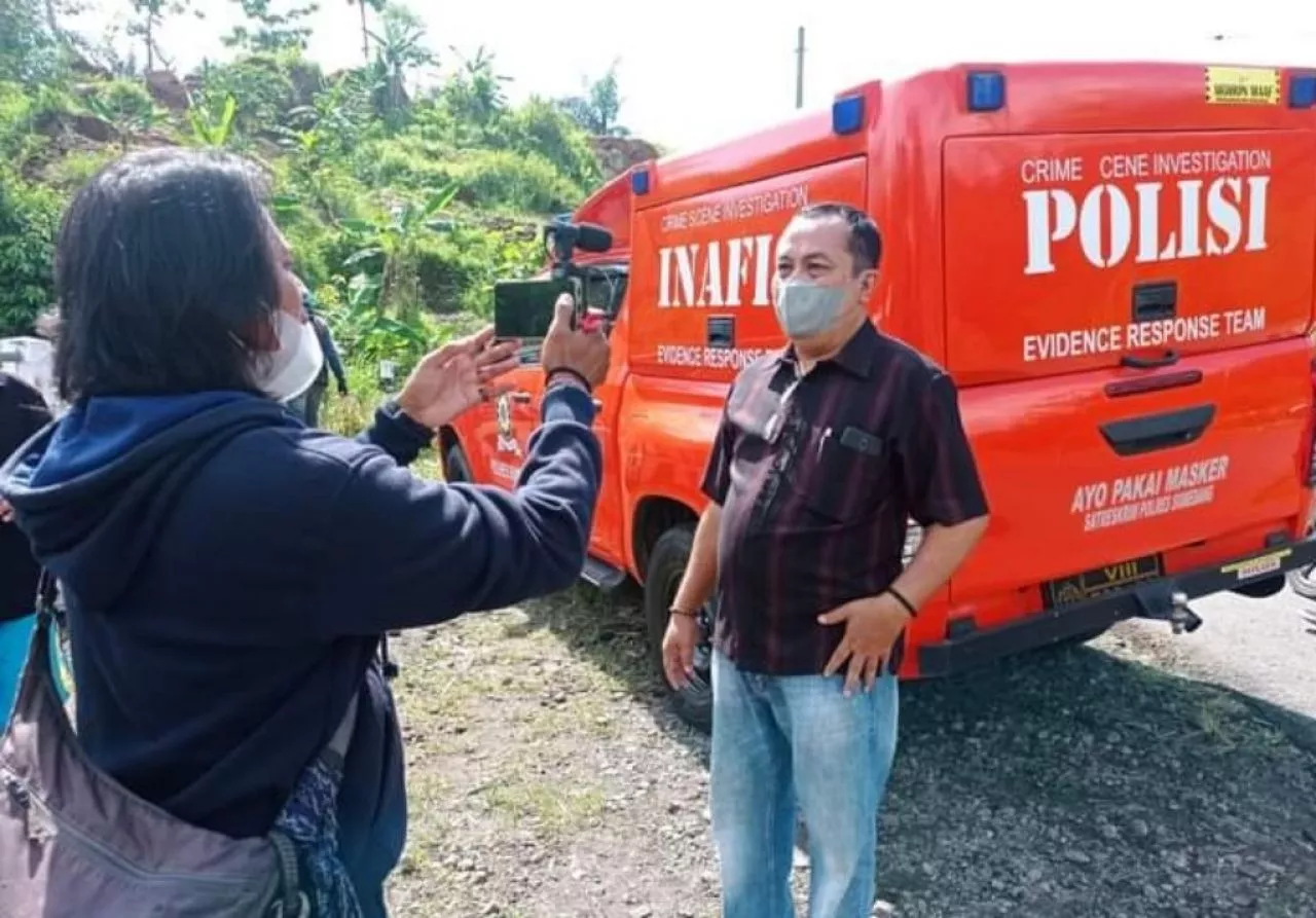Geger! Seorang Pria Ditemukan Tewas di Bawah Jembatan Ciheke Sumedang