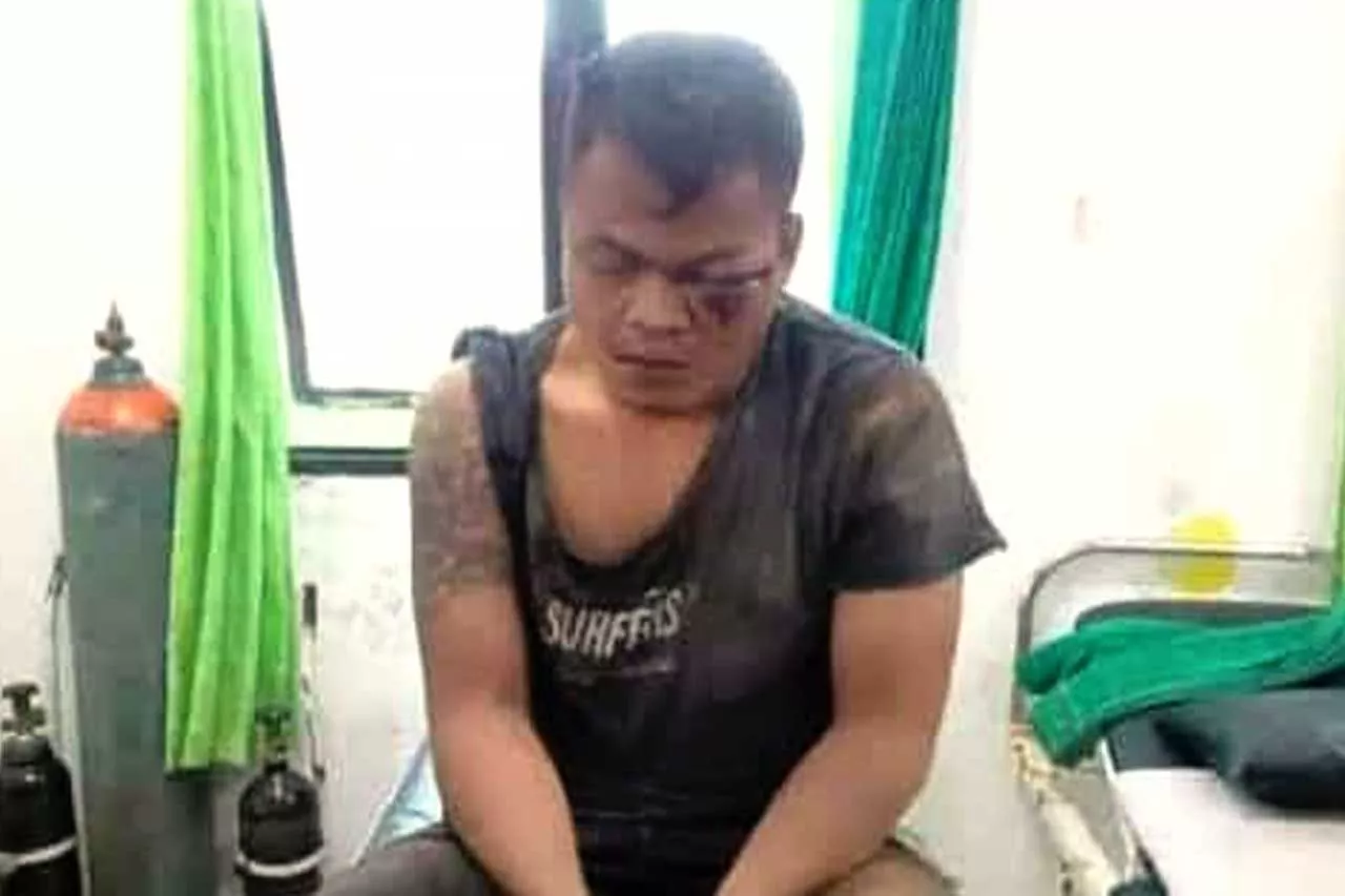 Apes! Lelaki Pelaku Curanmor di Banten Babak Belur Diamuk Massa