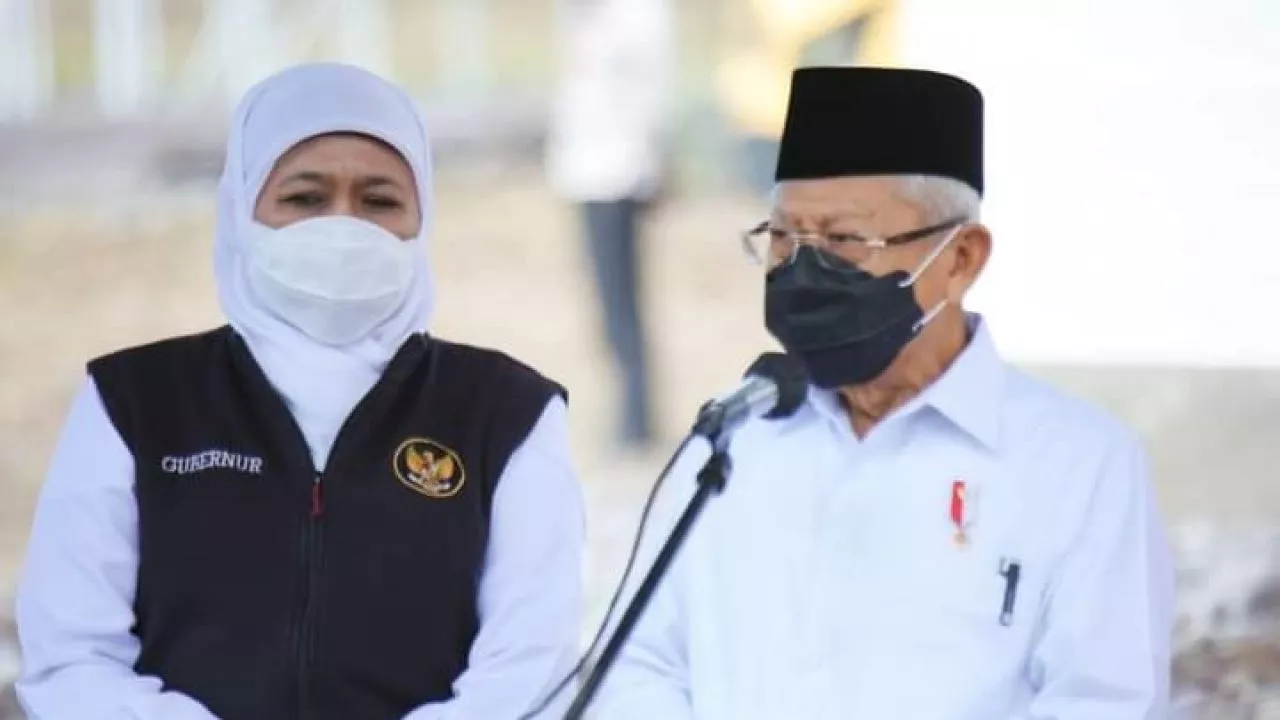 Dampingi Wapres, Khofifah Bilang Huntara Semeru Lebaran Bisa Dihuni
