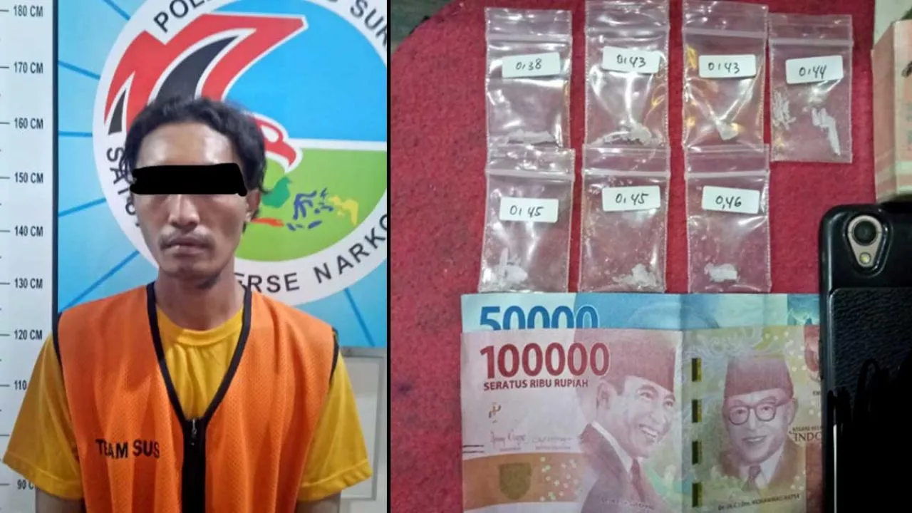 Tukang Becak Kalibutuh Diciduk Polisi Lantaran Jadi Pengedar Narkoba