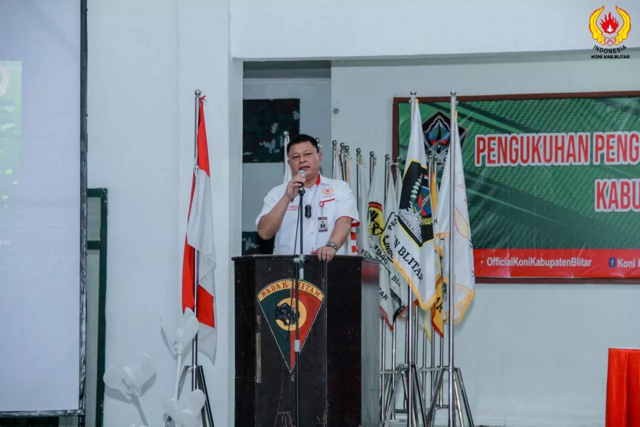 Maju ke Koni Jatim, Muhammad Nabi Dapat Dukungan Koni Blitar