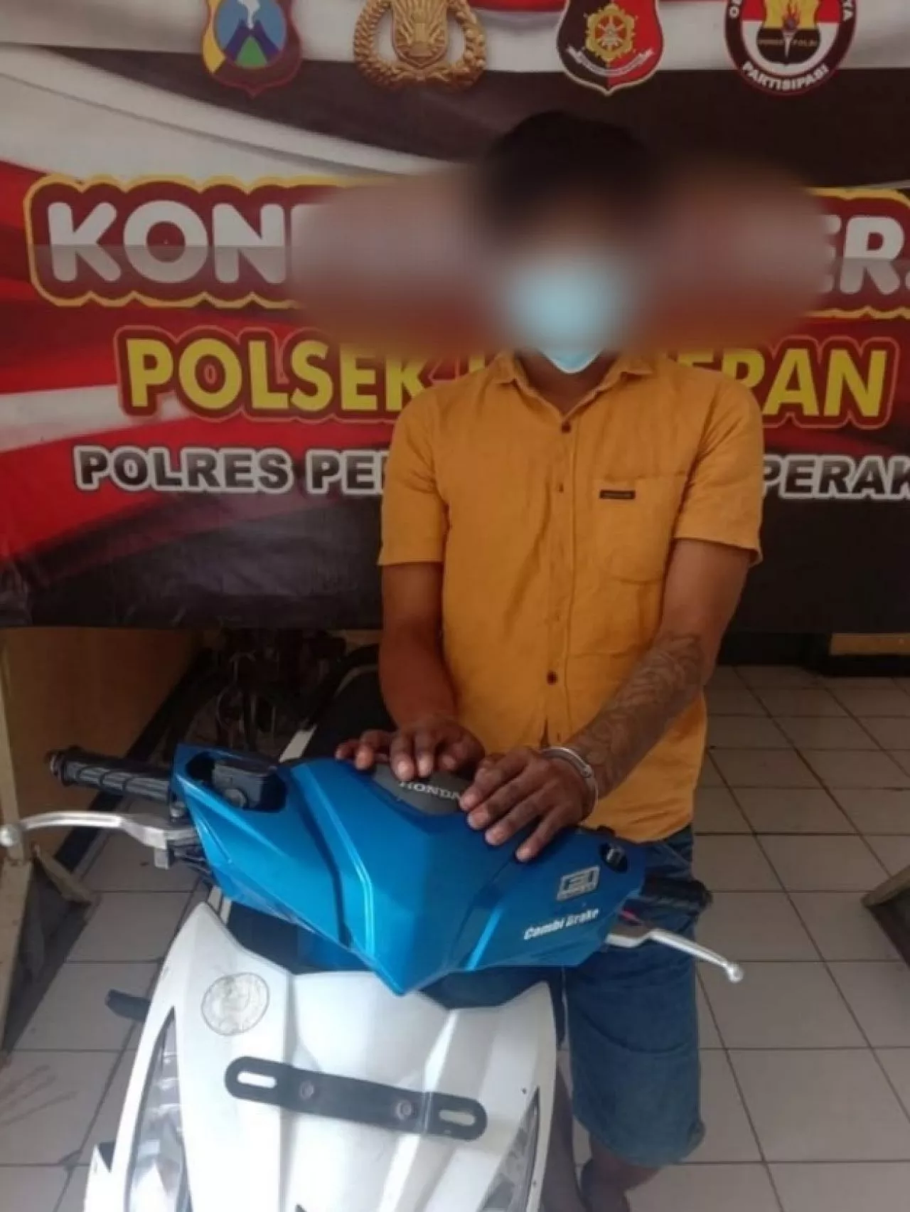 Curi Motor, Seorang Pengamen di Bulak Banteng Diciduk Polisi