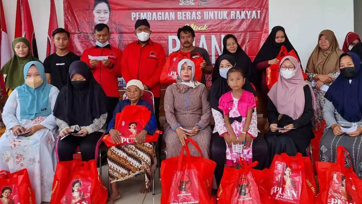 Bantuan Beras dari Puan Maharani Sasar Warga di Kabupaten Sumenep