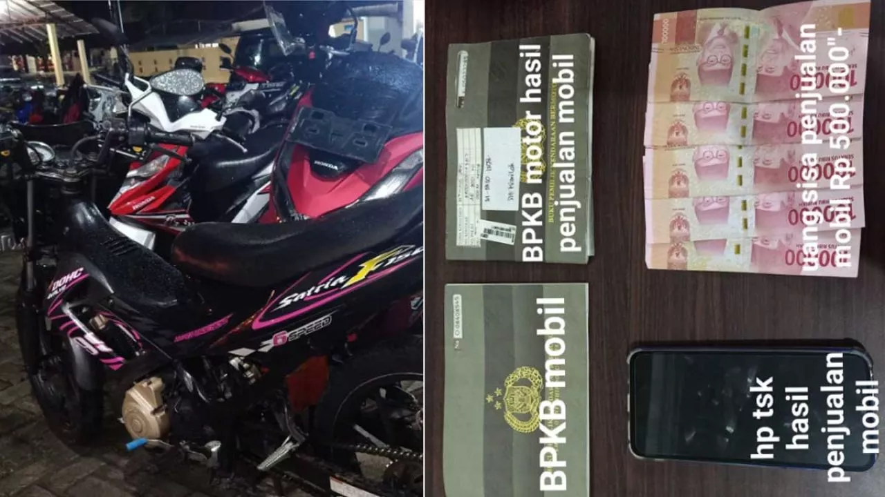 Gelapkan Mobil Rental, Chabib Baroni Diringkus Resmob Polres Jombang