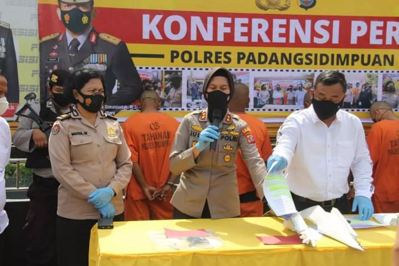 Komplotan Pelaku dan Penadah Curanmor Ditembak Polisi