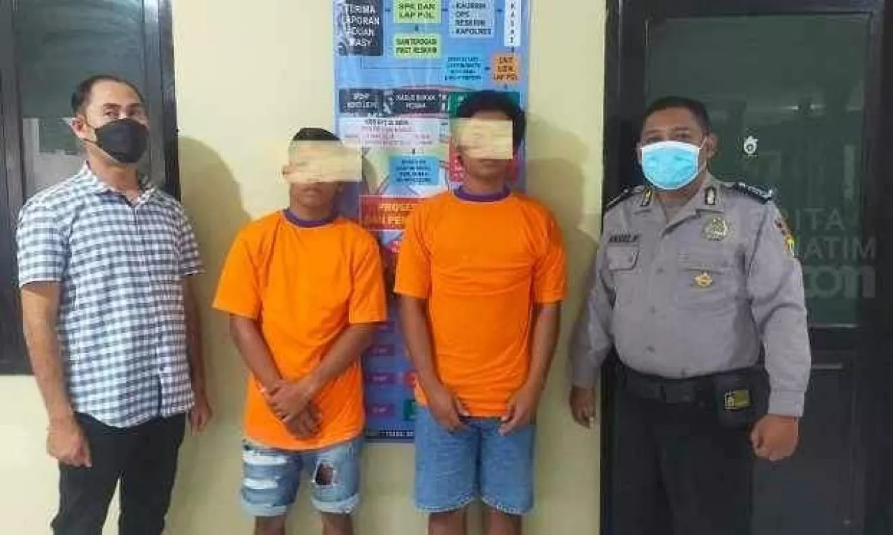 Dua Kurir Narkoba di Kediri Disergap Polisi
