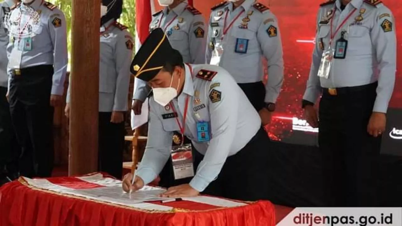 Rakernispas Kementerian Hukum dan Ham, Deklarasi Bersih dari Narkoba
