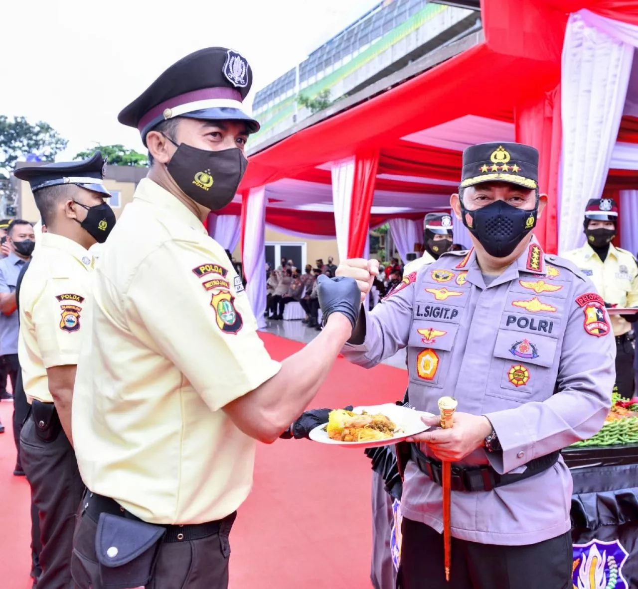 Kapolri Pimpin Upacara HUT Satuan Pengamanan ke-41