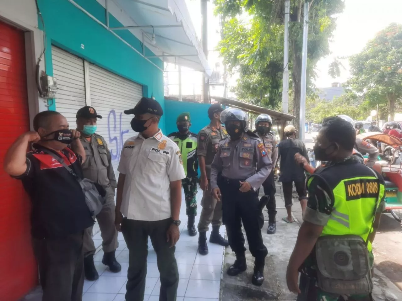 Pamor Keris Gencar Operasi, Polres Blitar Ajak Masyarakat Tahap Prokes