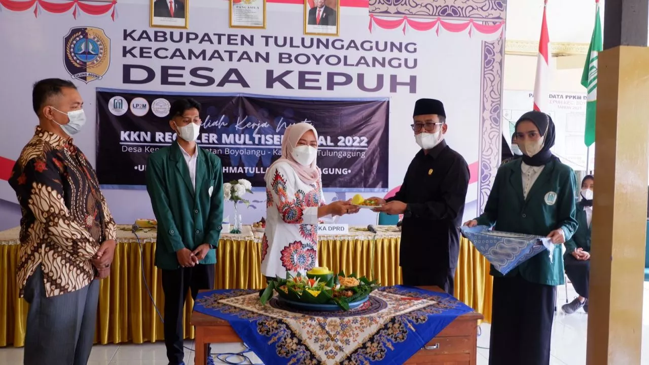 KKN Regular Multikultural UIN Satu Tulungagung, Resmi Dibuka di Desa Kepuh oleh Wakil Ketua DPRD