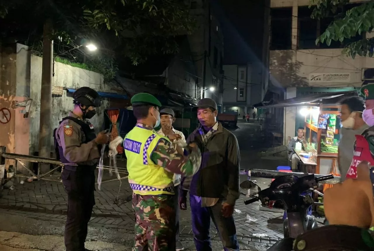 Kodim Surabaya Utara dan Jajaran Ikuti Apel Operasi Gabungan 3 Pilar Pamor Keris