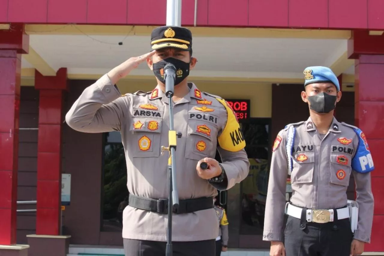 Jelang Pilkades Serentak 2022, Polres Probolinggo Gelar Serpas