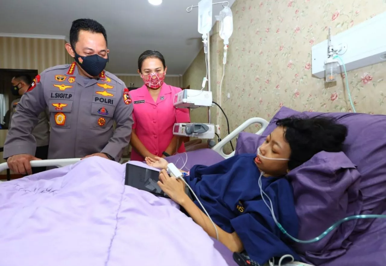 Hadiah Terindah Sinta Aulia, Kapolri Tepati Janjinya
