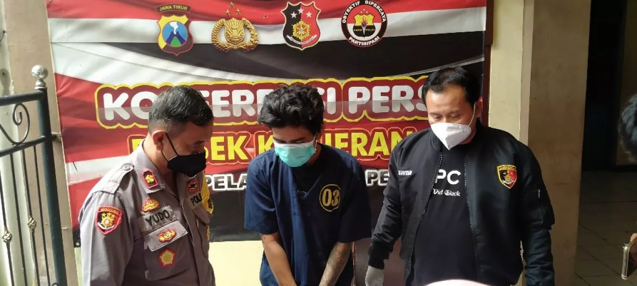 Gegara Clurit, CA di Ringkus Polsek Kenjeran Surabaya