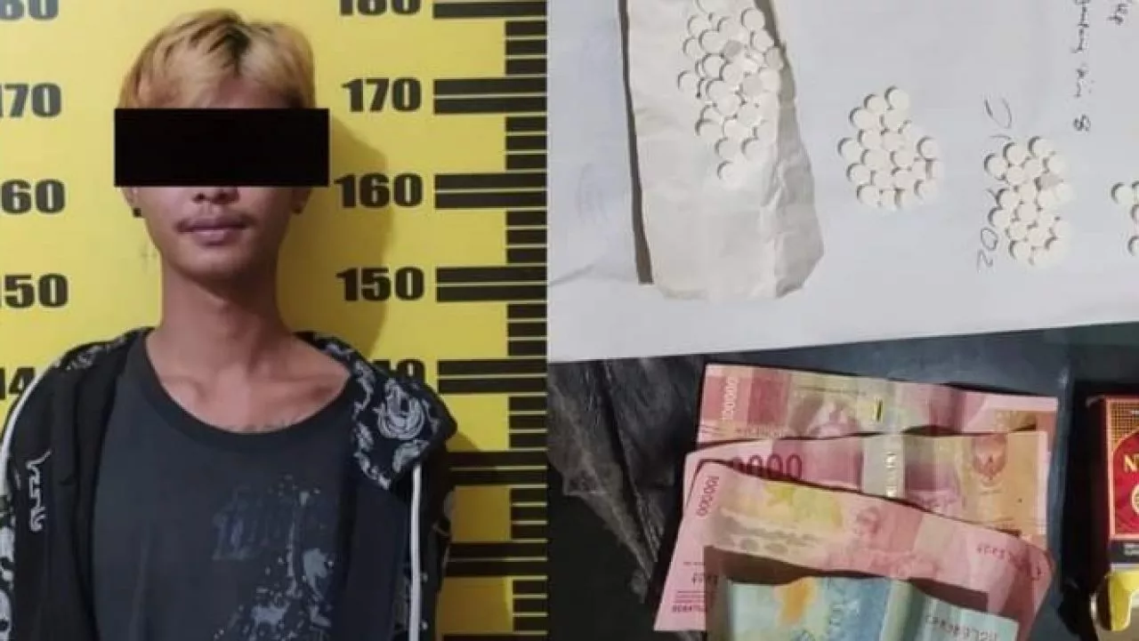 Baru Pertama Edar Narkoba, Pria di Kediri Diringkus Polisi