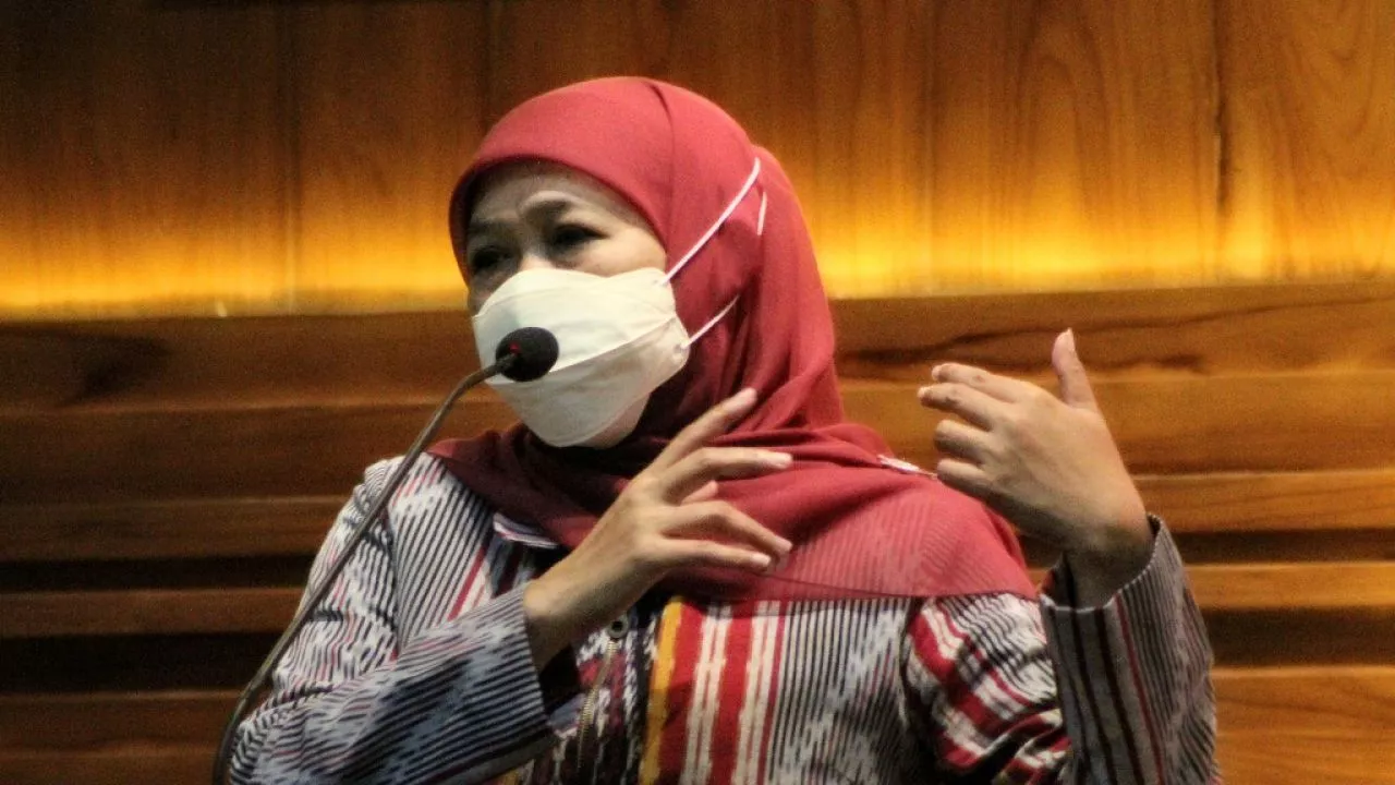 Pelantikan DPD IMM Jatim, Khofifah Indar Parawansa: Sampaikan Islam yang Damai
