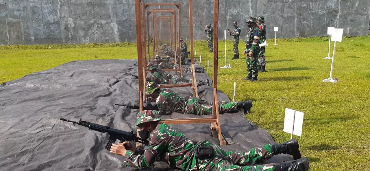 Detasemen Markas Korem 084 Bhaskara Jaya, Gelar Latbakjatri TW I TA 2022