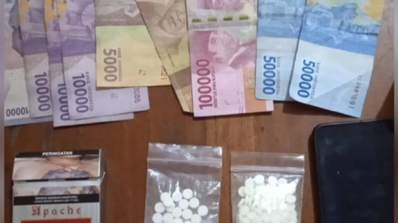 Edar Pil Dobel L, Serong Pemuda di Tulungagung Diringkus Polisi