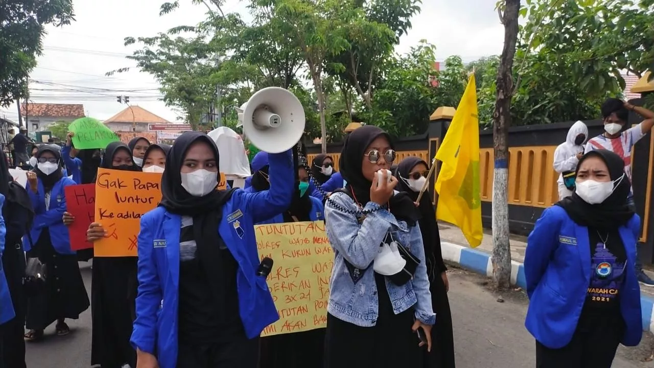 Mendapat Intimidasi, Kopri PMII Sampang Tetap Demo Kasus Asusila