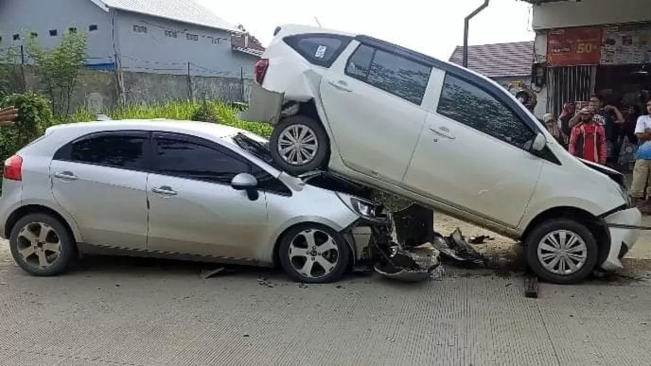 Ada Tabrakan Beruntun di Loa Bakung Samarinda, Hati-hati di Jalan