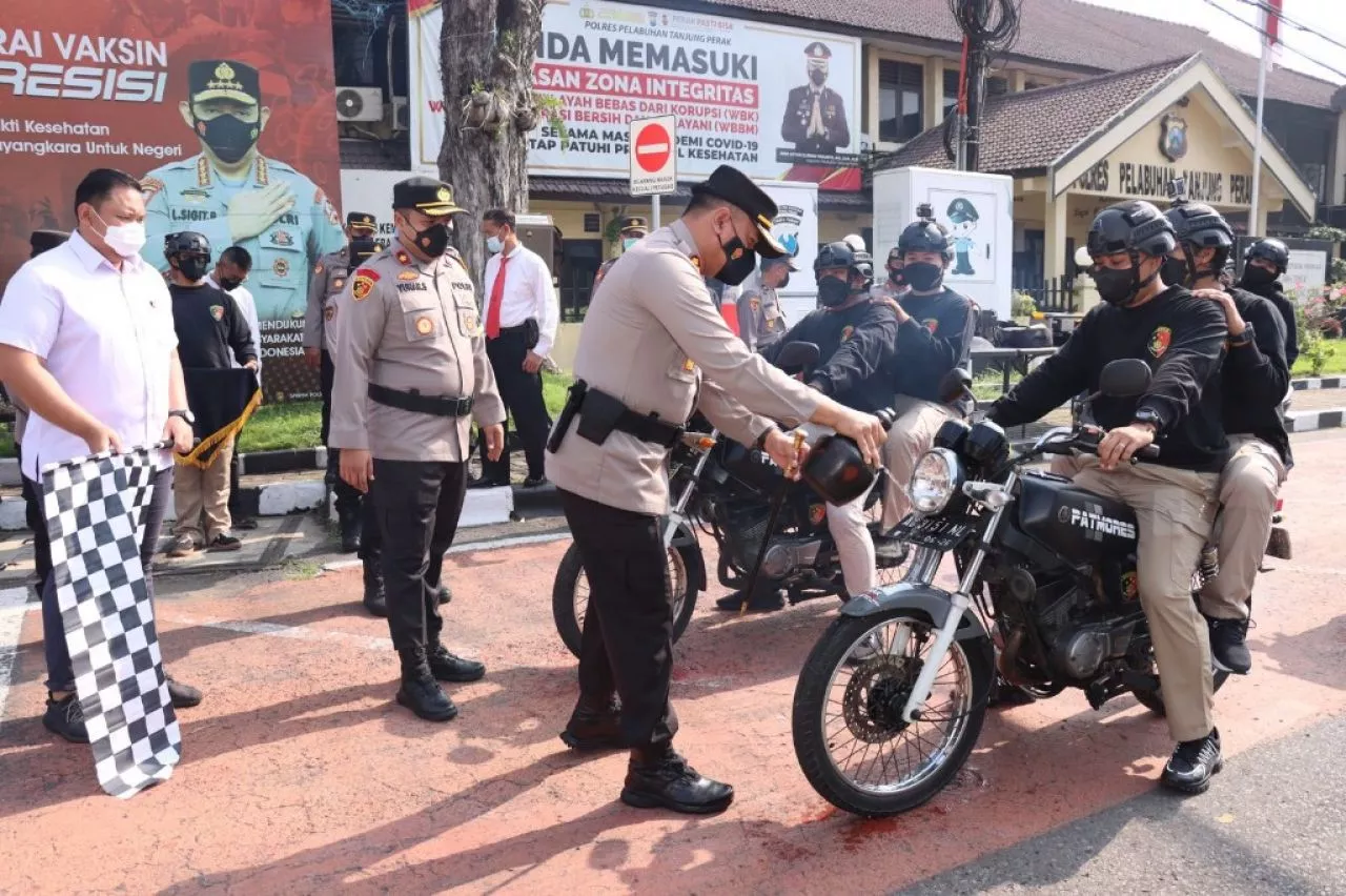 Launching Patmores, Inovasi Kapolres Pelabuhan Tanjung Perak Surabaya