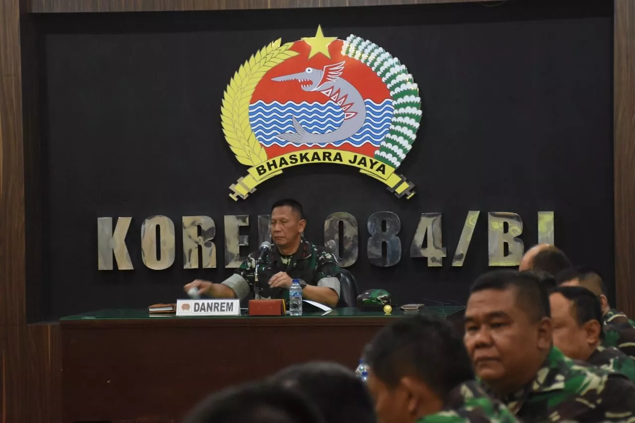 Pilkades Serentak di Pamekasan Menjadi Fokus Danrem 084 Bhaskara Jaya