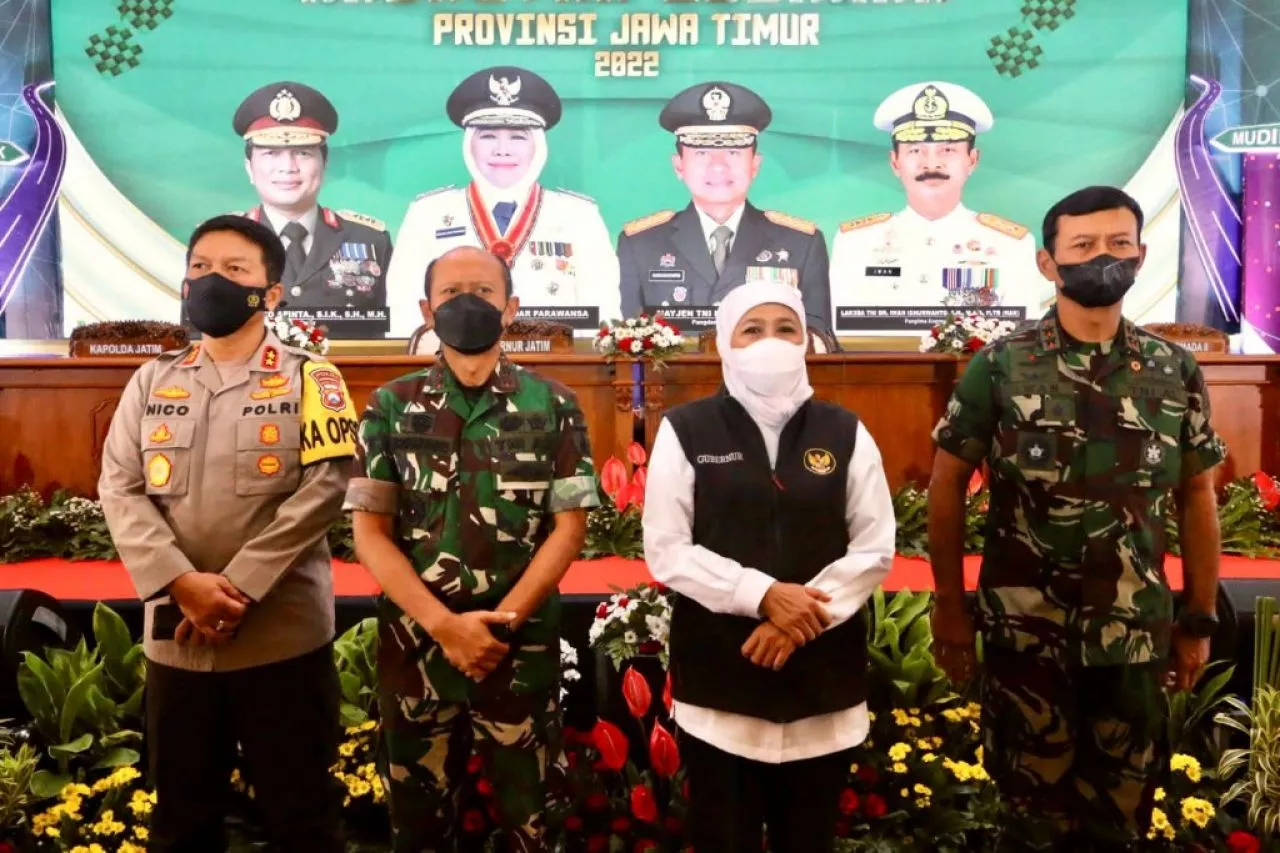 Jelang Mudik 2022, Forkopimda Jatim Gelar Rakor Angkutan Lebaran