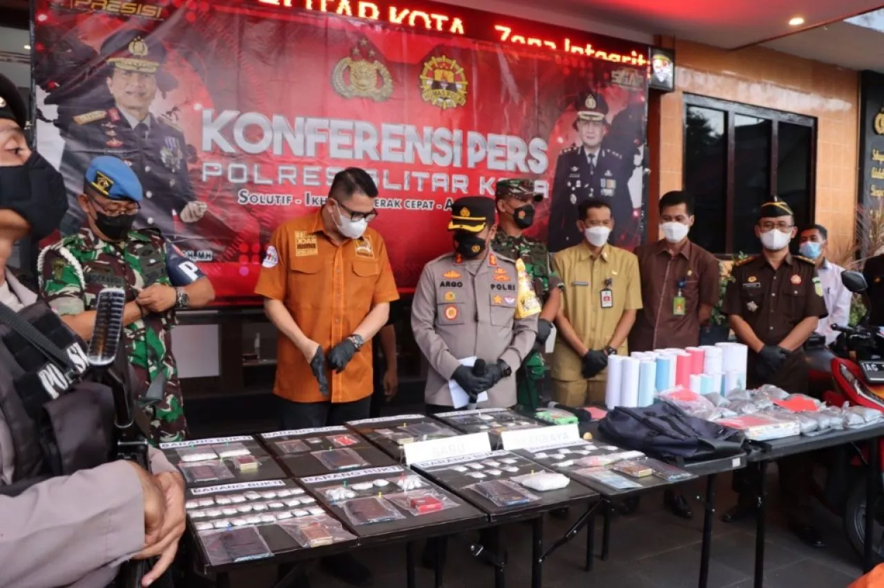 Kinerja Polres Blitar Kota , Mendapat Apresiasi Komisi III DPR RI