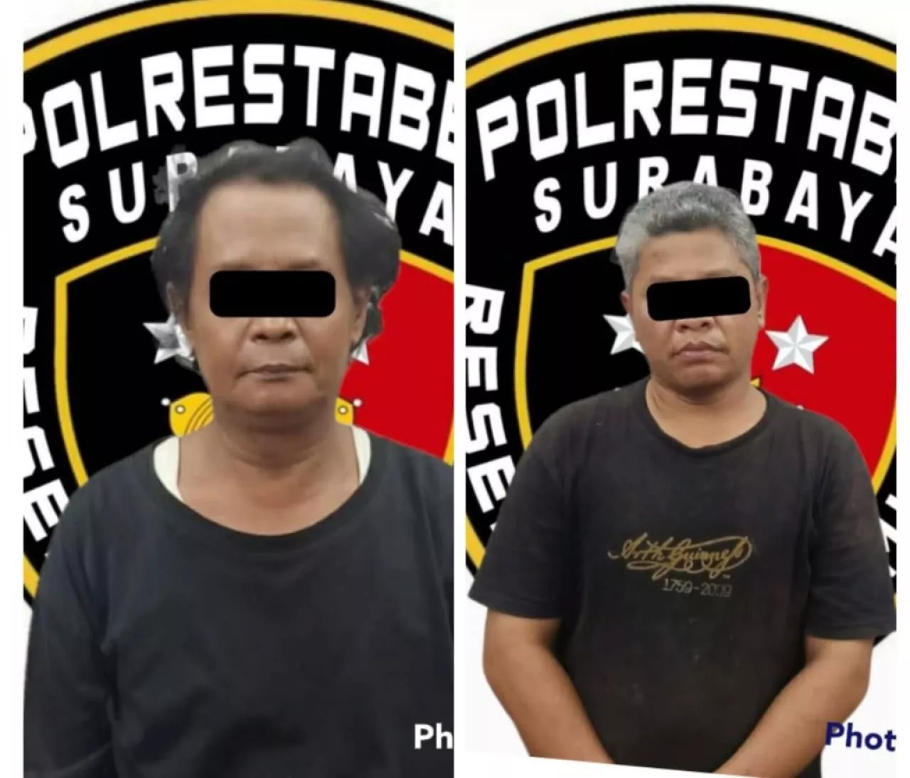 Karena Besi Grill Penutup Saluran Air, Dua Warga Surabaya Diamankan