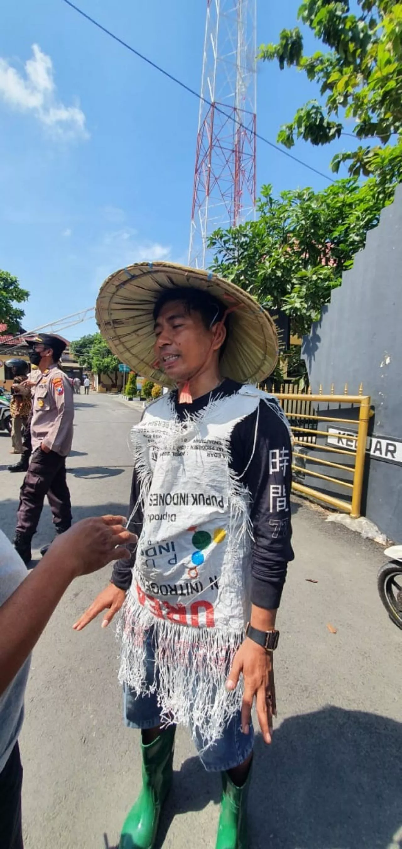 Dukung Polres Sampang, MDW dan Jaka Jatim Korda Sampang gelar aksi