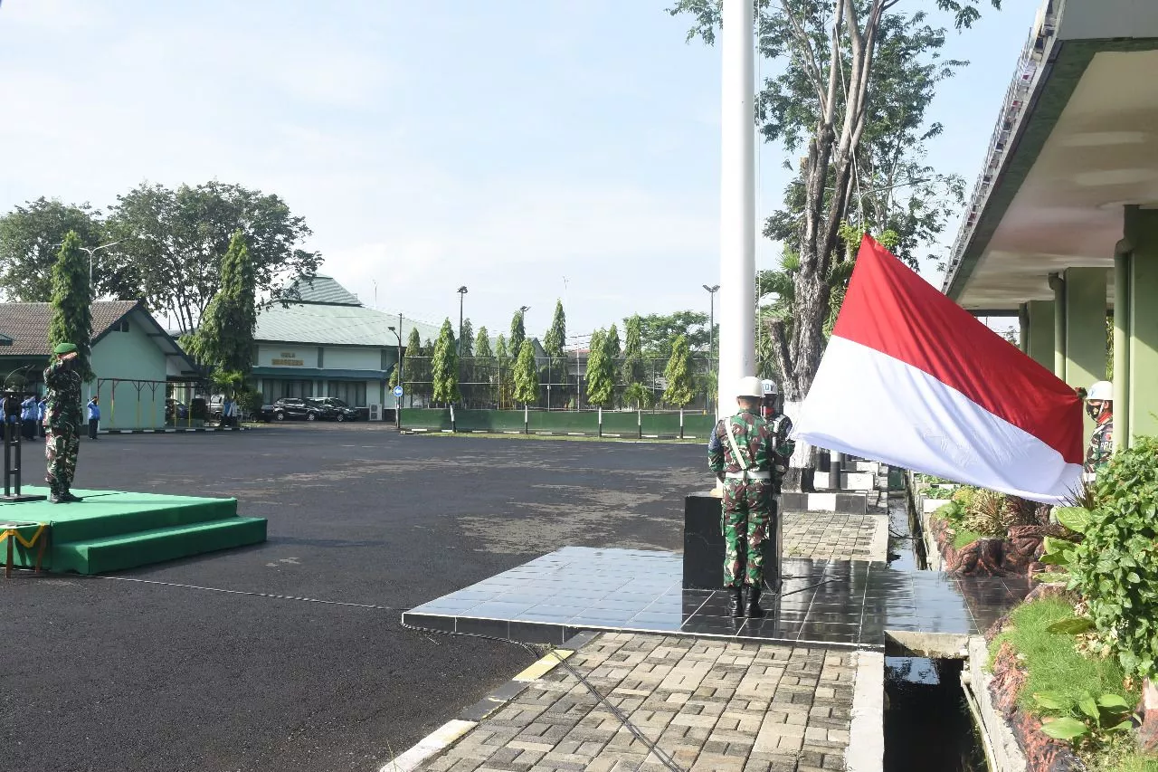 Hari Kebangkitan Nasional ke-114 tahun 2022 di Lapangan Makorem 084 Bhaskara Jaya