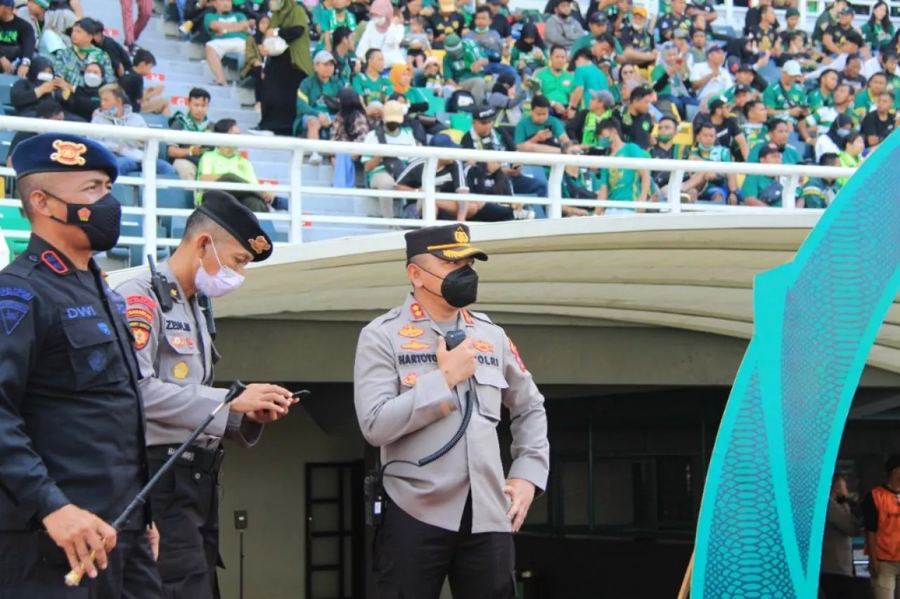 Persebaya vs Persis Solo, Polrestabes Surabaya Kerahkan 2400 Personil