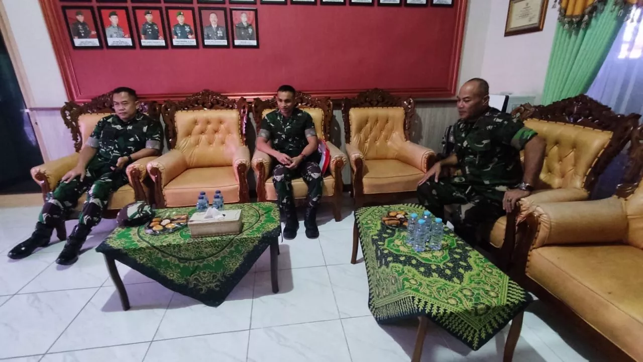 Tim Wasev Komsos Sterad Kunjungi Kodim 0830 Surabaya Utara