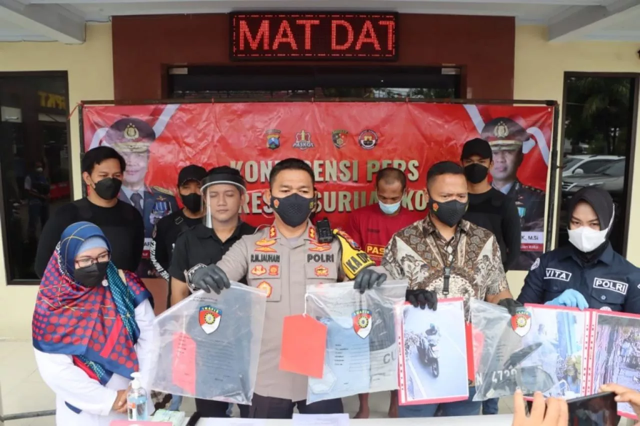 Ciptakan Kamtibmas, Dua Tersangka Berhasil Diamankan