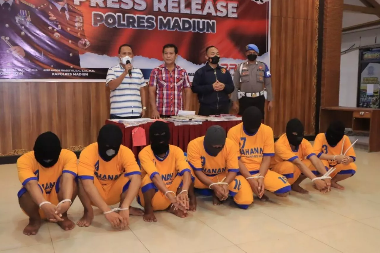 Bentuk Nyata Polres Madiun Pelihara Kamtibmas