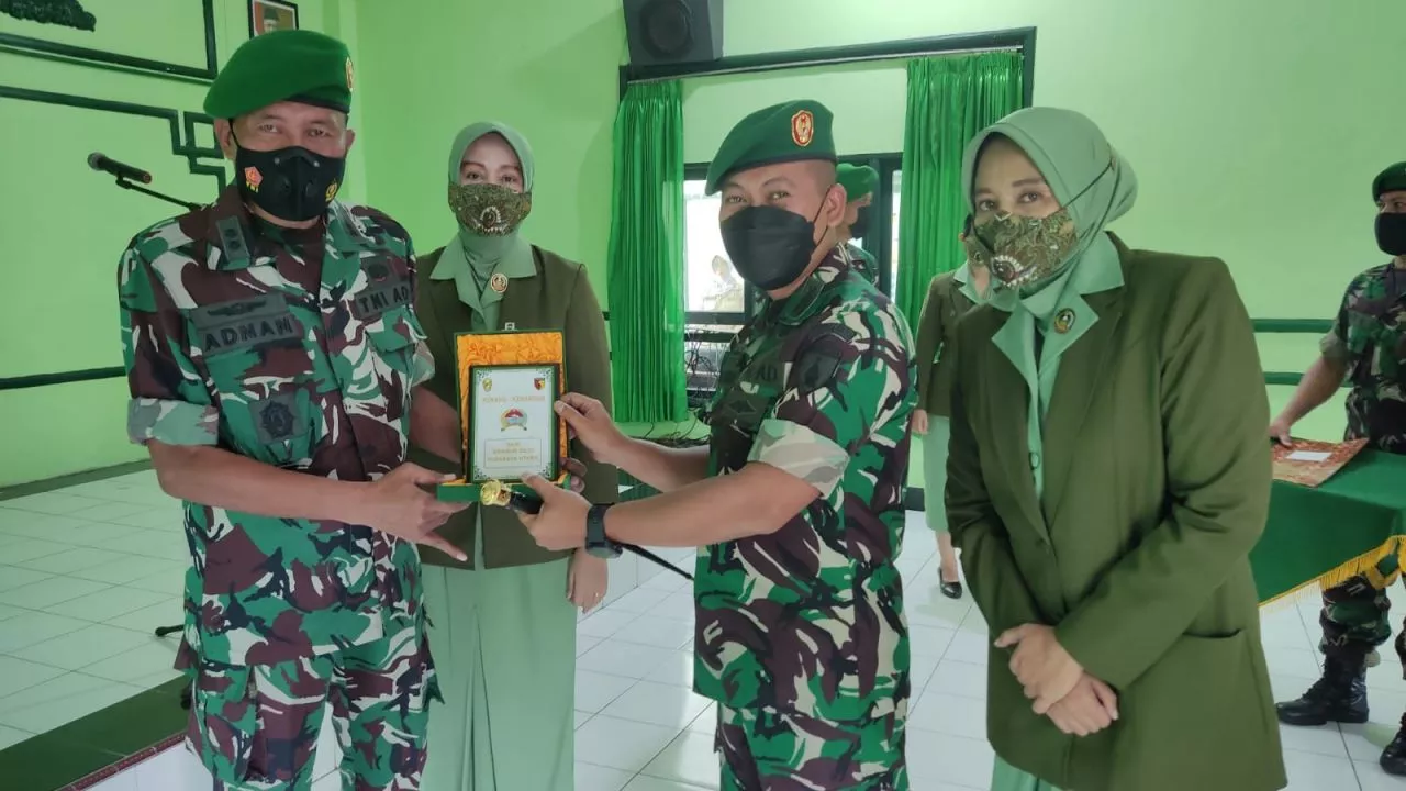 Dandim Surabaya Utara Pimpin Sertijab Kasdim